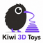 Kiwi 3D Toys logo in square format